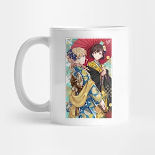 Rae and Claire from I'm In Love With The Villainess | Wataoshi | Yuri Anime | New Year Artwork 2024 Mug